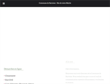 Tablet Screenshot of barreme.fr